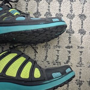 Brooks Women's Running Shoes - Black and Green